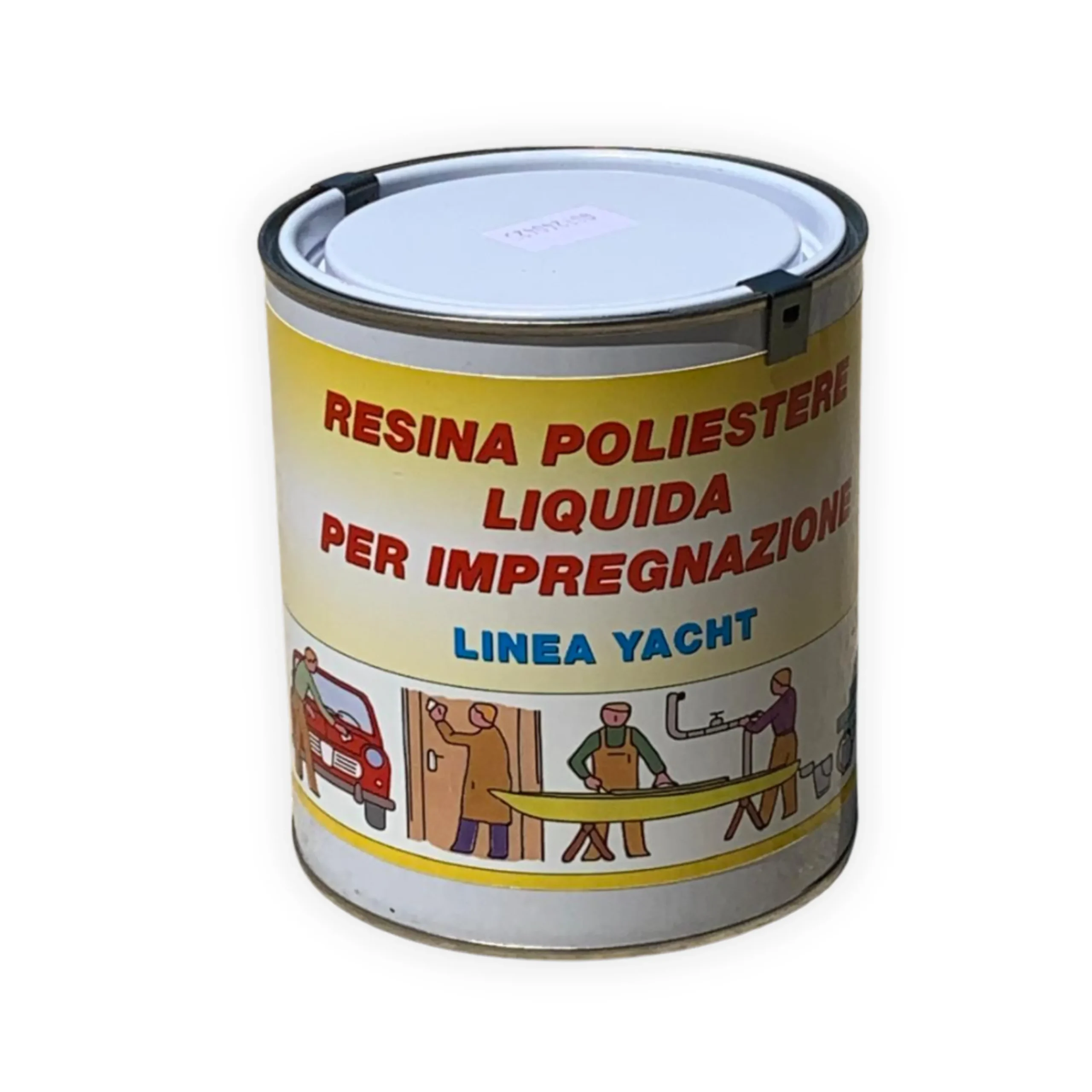 resina poliestere liquida