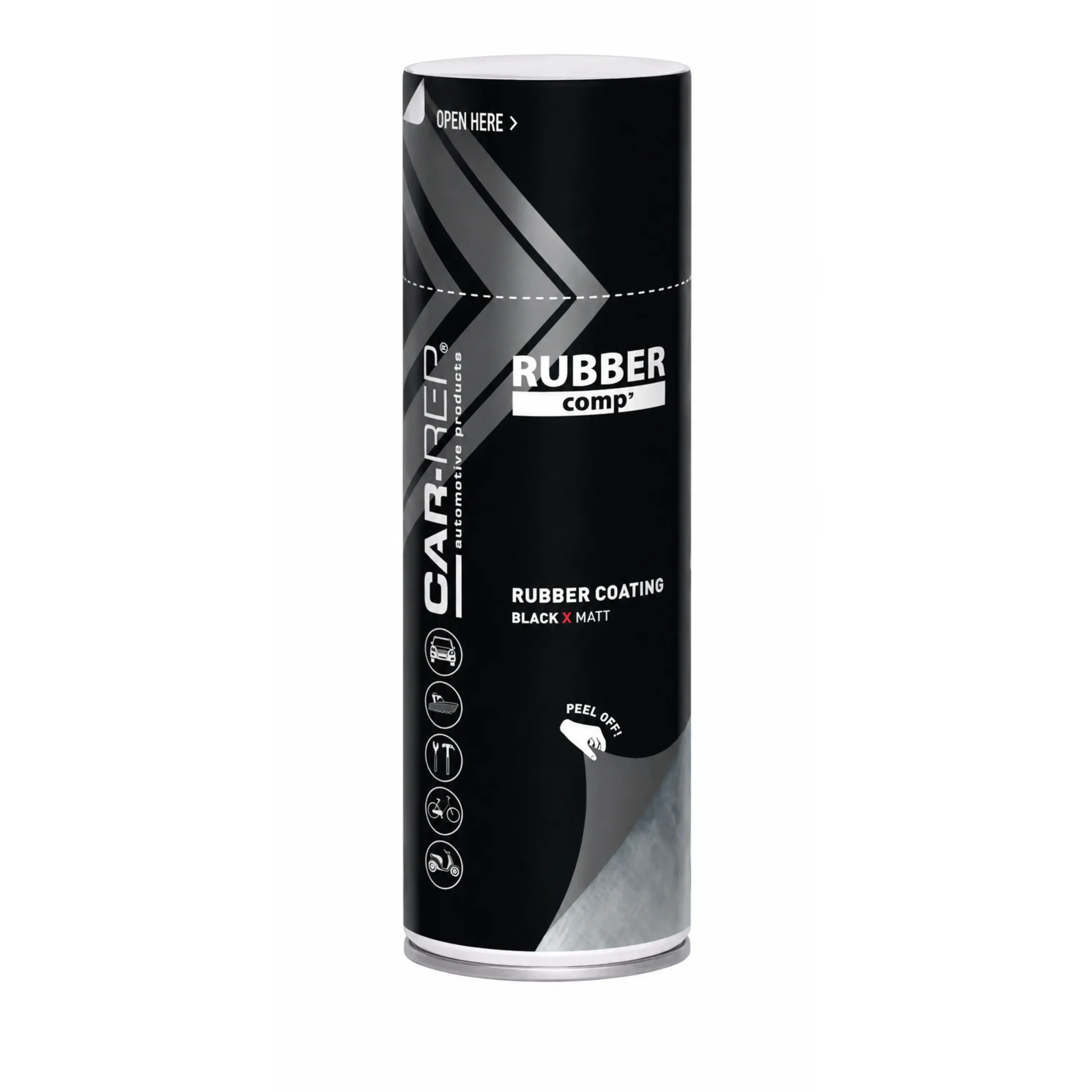 rubbercomp nero opaco