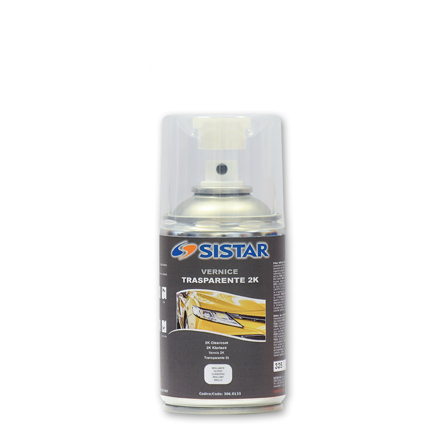 Bomboletta Spray Sistar Trasparente Lucido 2K 250 ml - Top Color