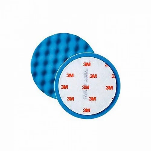 Spugna ondulata Blu per Polish 3M D.150 mm