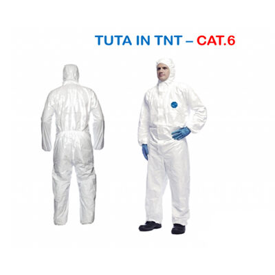 Tuta da Lavoro con Cappuccio Categoria Protezione 5-6 taglia XXL