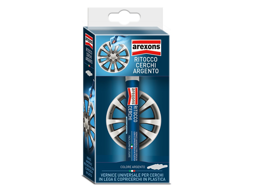 Pennarello Ritocco Cerchi Argento 10 ml Arexons