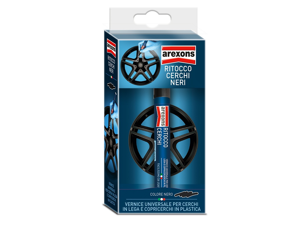 Pennarello Ritocco Cerchi Nero 10 ml Arexons