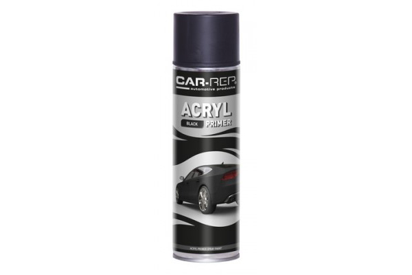 Fondo Spray Acryl Primer Black 1K Car-Rep ml 500