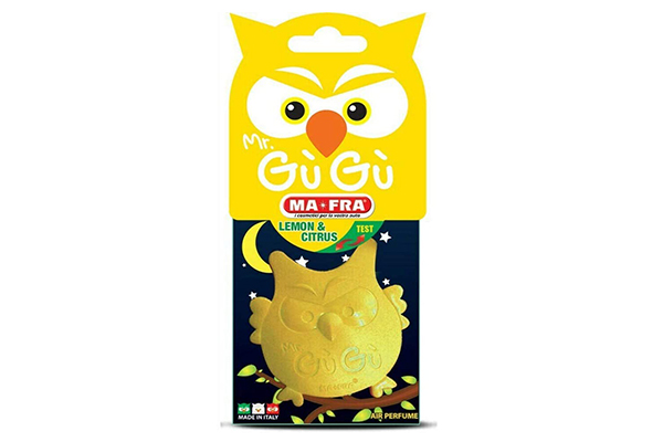 Profumatore Auto Mr Gu'gu' Lemon & Citrus Giallo Ma-Fra