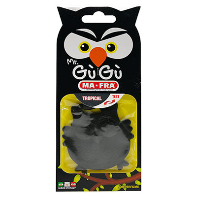 Profumatore Auto Mr Gu'gu' Tropical Nero Ma-Fra