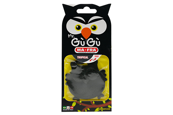 Profumatore Auto Mr Gu'gu' Tropical Nero Ma-Fra