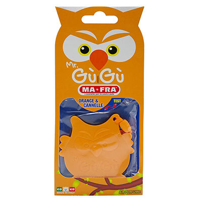 Profumatore Auto Mr Gu'gu' Orange & Cannelle Arancio Ma-Fra