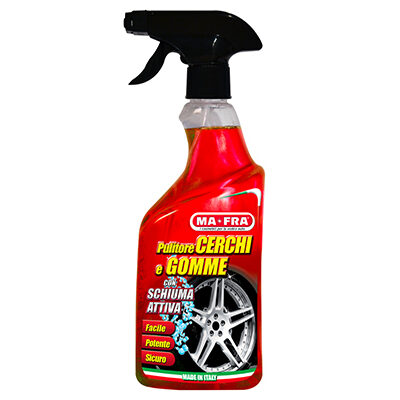 Pulitore Cerchi e Gomme Schiuma Attiva ml 500 Ma-Fra