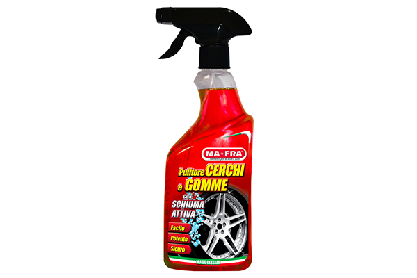 Pulitore Cerchi e Gomme Schiuma Attiva ml 500 Ma-Fra