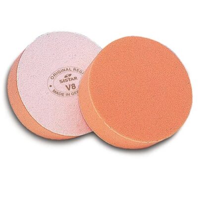 Tampone V8 Arancio Duro 160x50 - Attacco Velcro