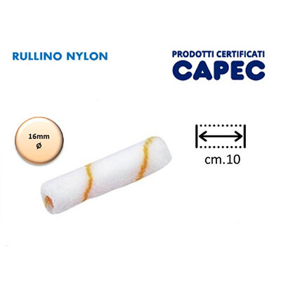 Rullo ricambio Nylon 10 cm