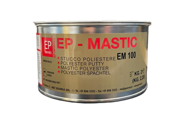 Stucco Poliestere Ep-Mastic in padella 2 kg Ep Vernici