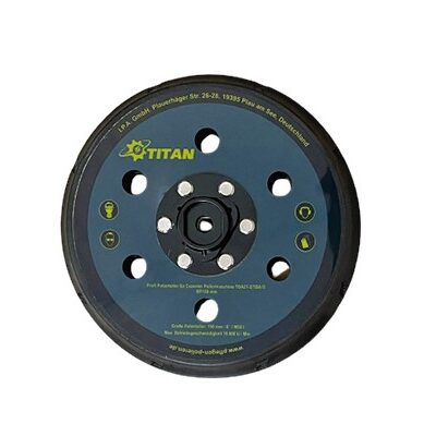 Platorello 15 Fori Titan D.150 - Attacco Velcro