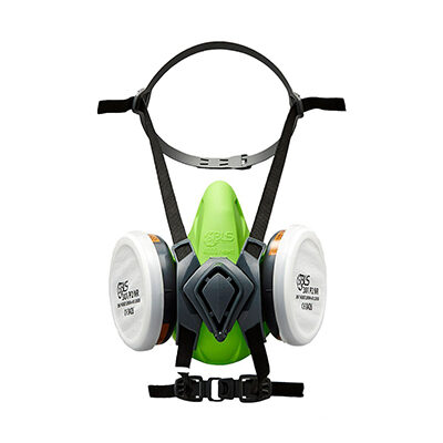 Semimaschera BLS 4100 Next M/L con Filtri BLS 211 e Prefiltri BLS 301