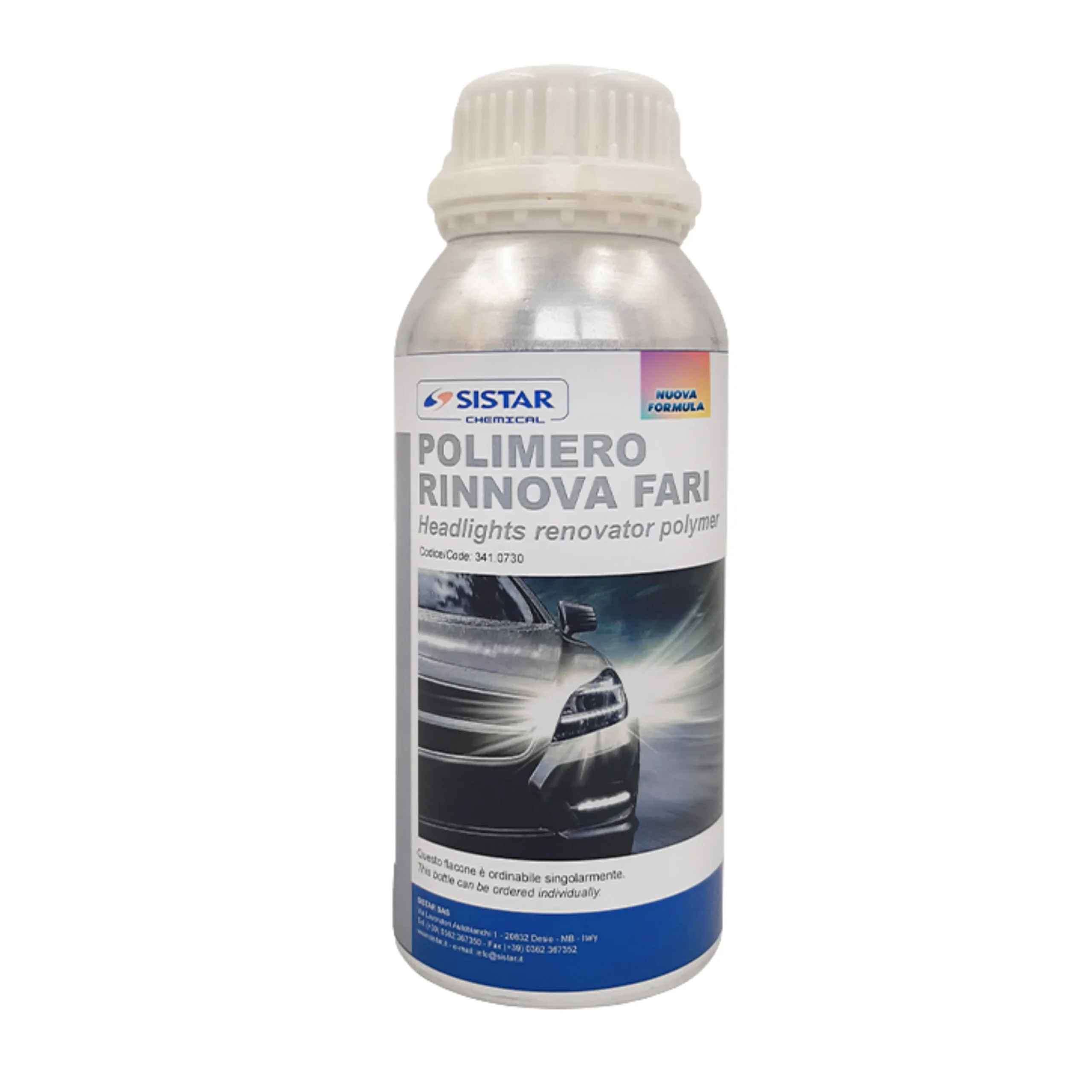 SISTAR SAS Polimero Rinnova Fari 600ml - Ripristina E Protegge I Fari Dell'Auto - Foto 8