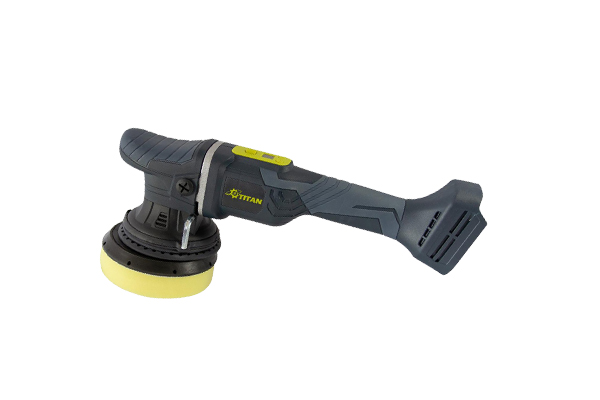 Lucidatrice Rotorbitale Eccentrica a batteria Titan TDA1521 Orbita 15 mm D. 125 mm 21 V