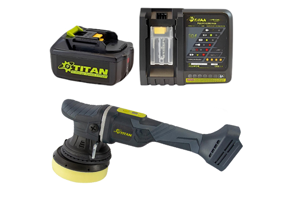 Mini Lucidatrice Rotorbitale 3mm A Batteria 12V RUPES BigFoot A COLLO LUNGO In KIT IBrid Nano Collo Lungo Hr81ml Lux 00 08 - Foto 10