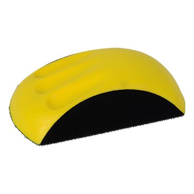 Tampone per levigatura Ergonomico - Velcro D. 150