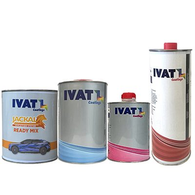 Vernice Base Opaca Bianco Banchisa Fiat 249 con Trasparente, Catalizzatore e Diluente Ivat