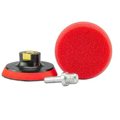 Kit di lucidatura con adattatore M14 per trapano avvitatore