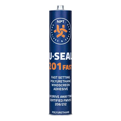Sigillante Cristalli U-Seal 201 Fast Nero - Cartuccia 310 ml