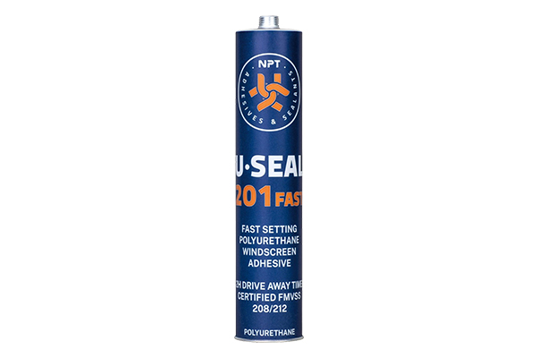 Sigillante Cristalli U-Seal 201 Fast Nero - Cartuccia 310 ml