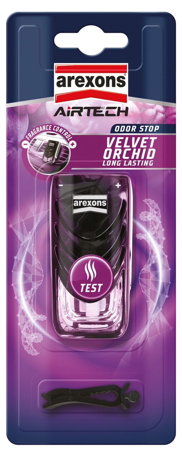 Profumatore per Auto Airtech Velvet Orchid Arexons