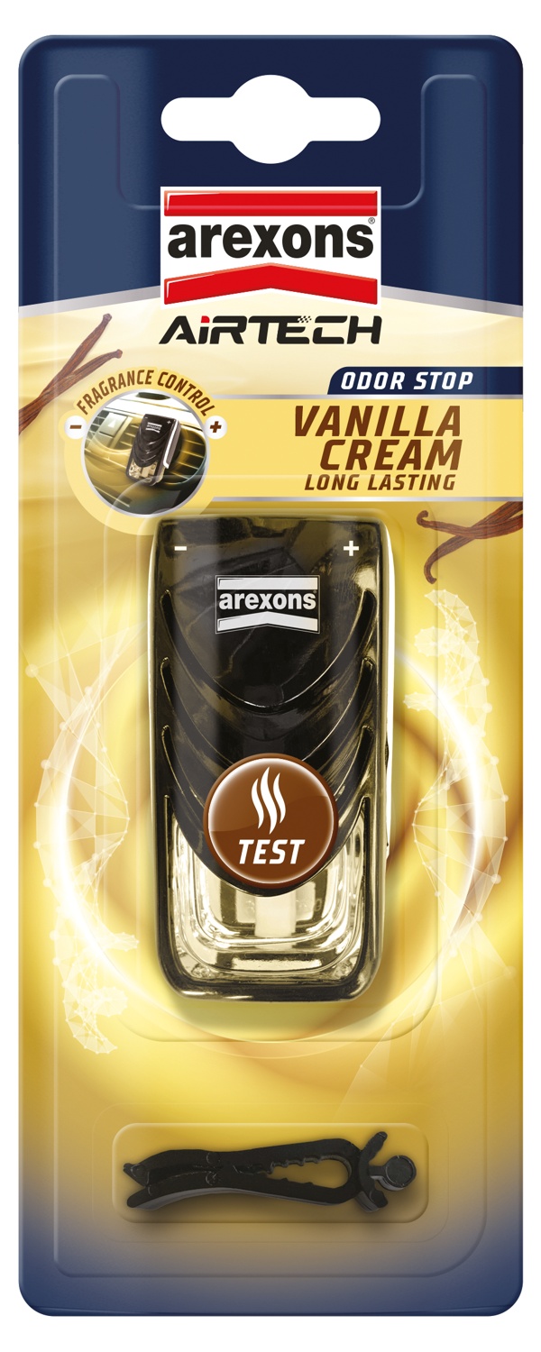 Profumatore per Auto Airtech Vanilla Cream Arexons