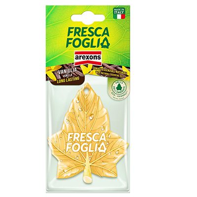Profumatore per Auto Fresca Foglia Vaniglia Arexons