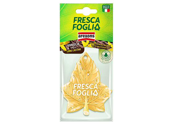 Profumatore per Auto Fresca Foglia Vaniglia Arexons