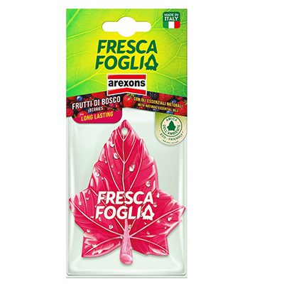 Profumatore per Auto Fresca Foglia Frutti di Bosco Arexons