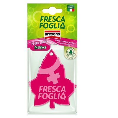 Profumatore per Auto Fresca Foglia Pour Femme Arexons