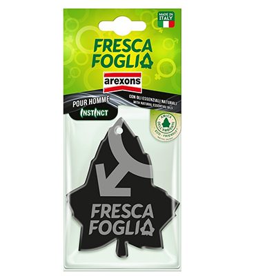 Profumatore per Auto Fresca Foglia Pour Homme Arexons
