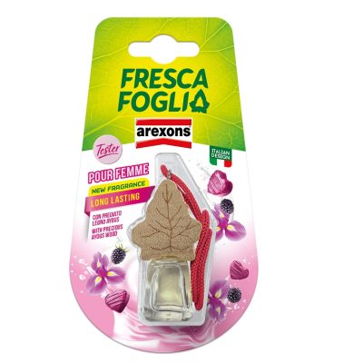 Profumatore per Auto Fresca Foglia Boccettino Pour Femme Arexons