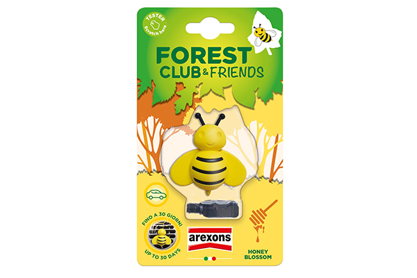Profumatore per Auto Forest Club Ape Miele Arexons