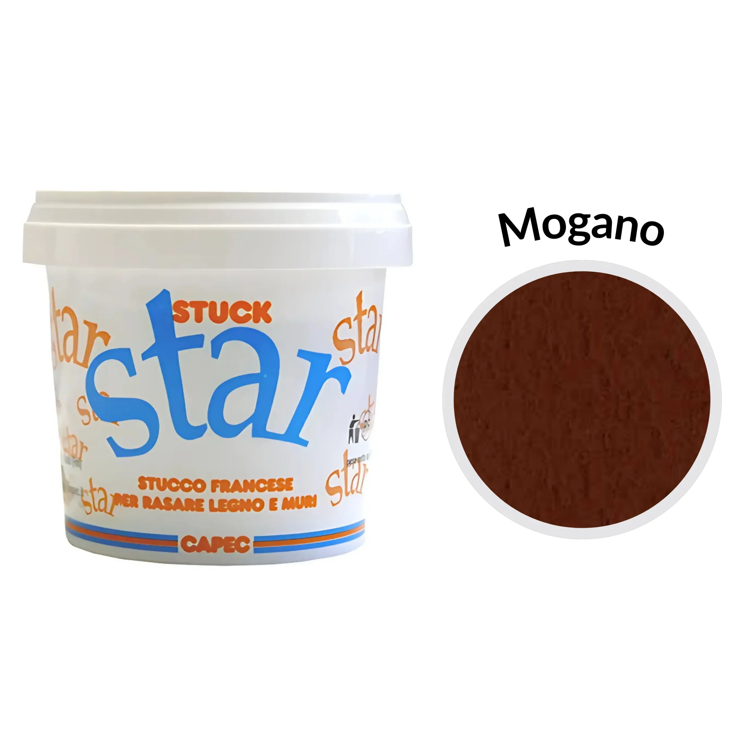 stucco star mogano