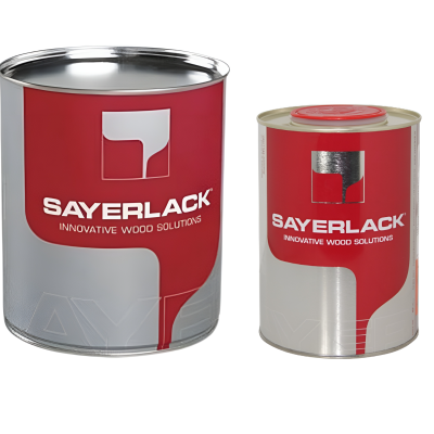 Finitura Poliuretanica Opaca Trasparente 20° Gloss lt 1 + Catalizzatore Poliuretanico lt 0.500 Sayerlack