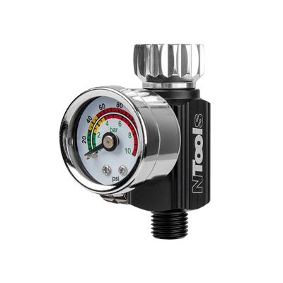 Regolatore di Pressione con Manometro Universale Mano 10 NTools