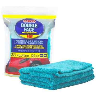 Panno in Microfibra Double Face Ma-Fra - Confezione da 2 pz