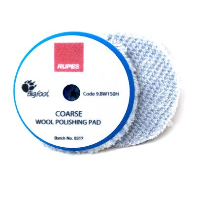 Tampone di lana DA COARSE Pad D.130 mm Rupes