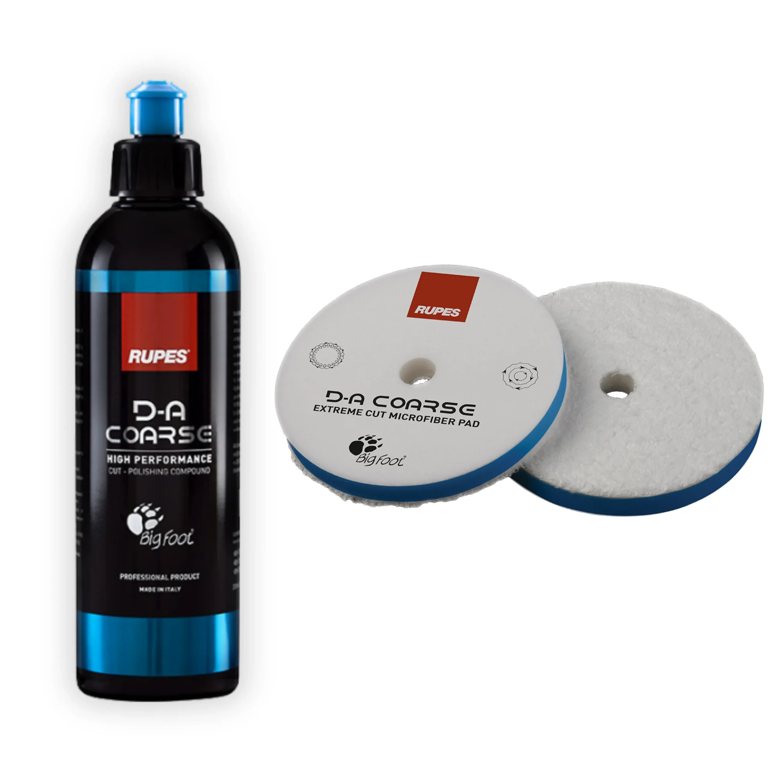 da coarse 250ml tampone microfibra 160 mm