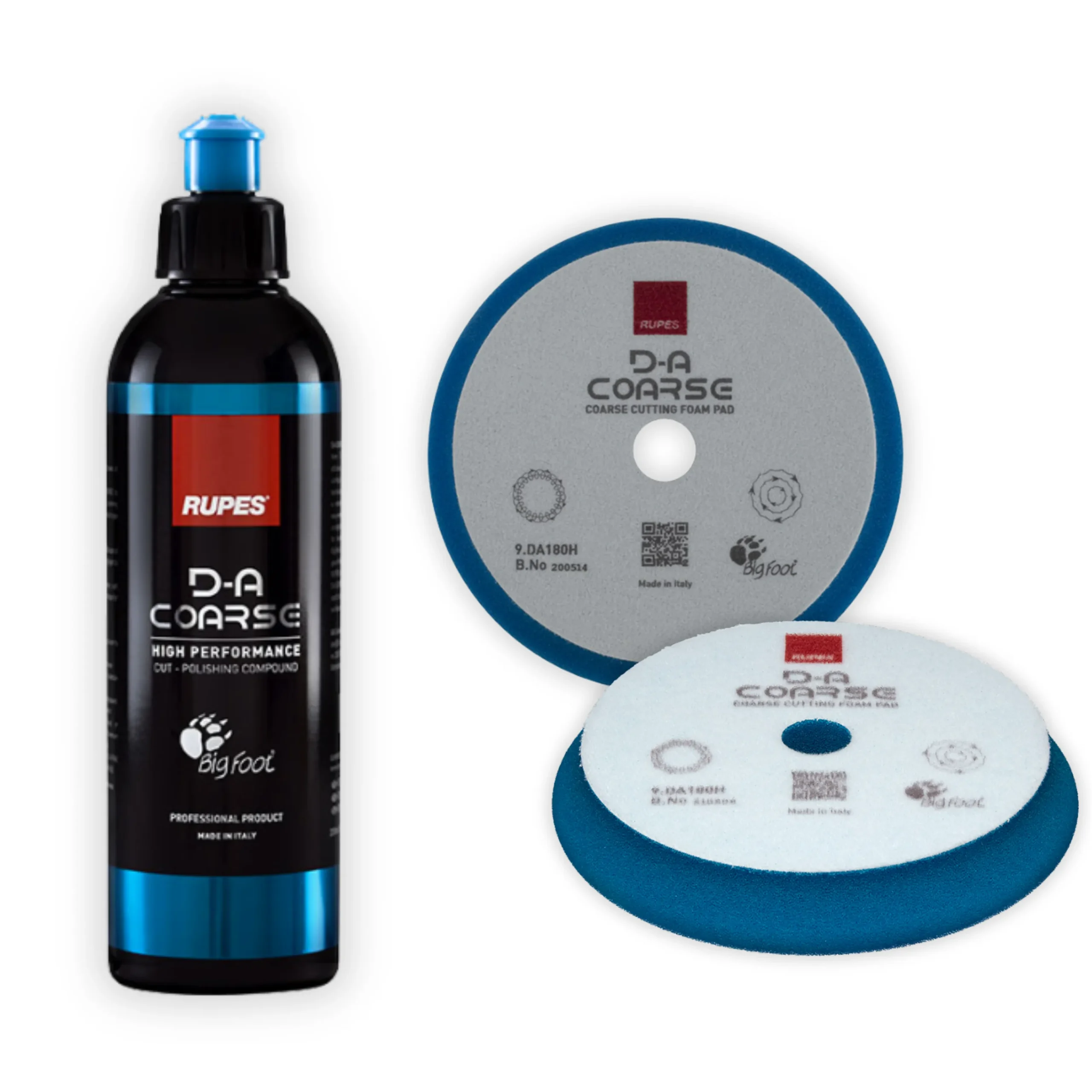 da coarse 250ml tampone spugna 180 mm