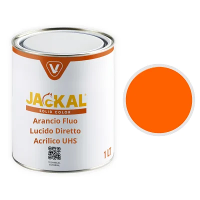 arancio fluo base opaca