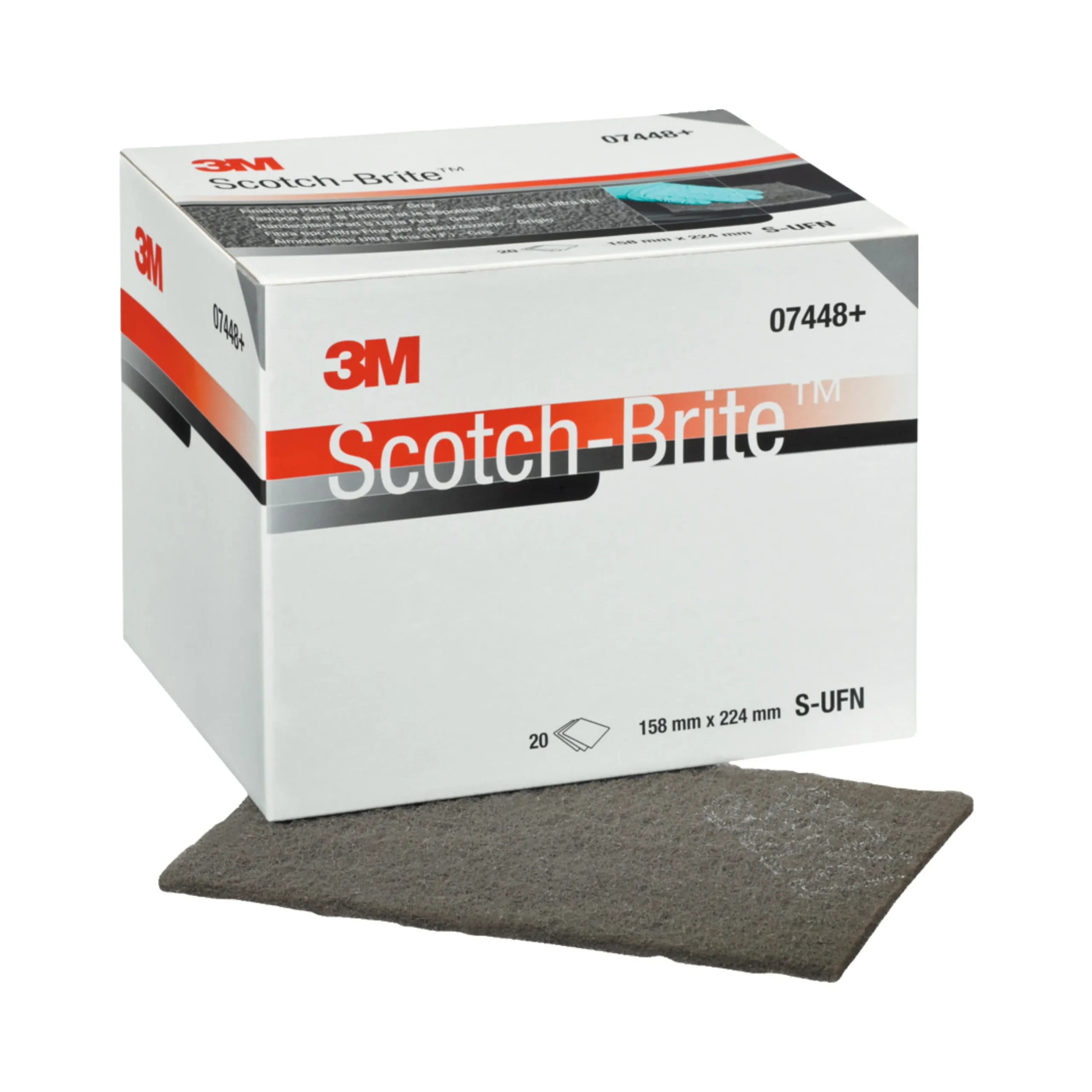 3M™ Scotch-Brite™ Fibra Abrasiva Per Pulizie Gravose 76, Nero, 10/Scatola, 4 Scatole/Confezione | 3M Italia - Foto 8