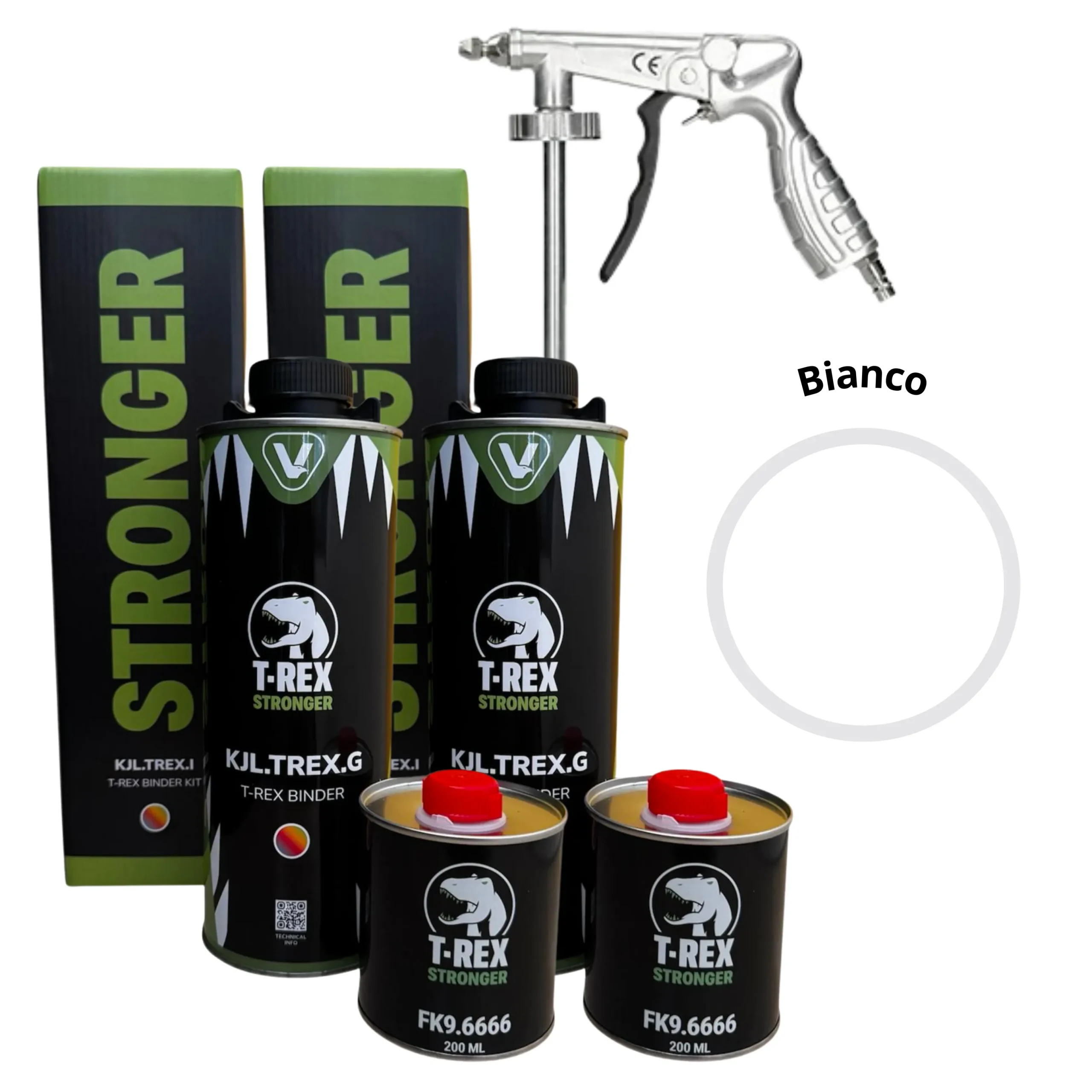t rex bianco 2 lt pistola