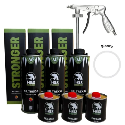 t rex bianco 3 lt pistola