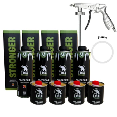 t rex bianco 4 lt pistola