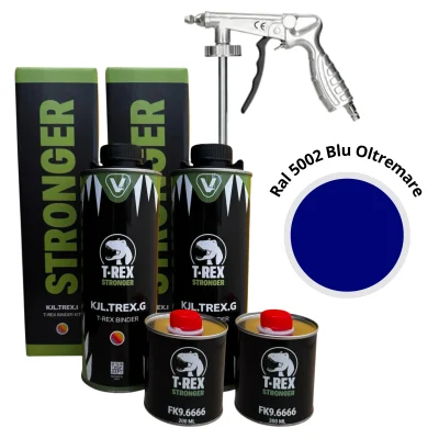 t rex ral 5002 blu oltremare 2 lt pistola