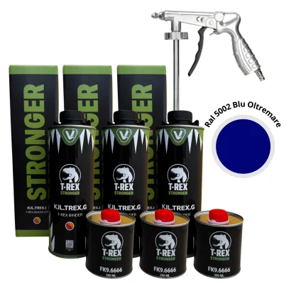 t rex ral 5002 blu oltremare 3 lt pistola